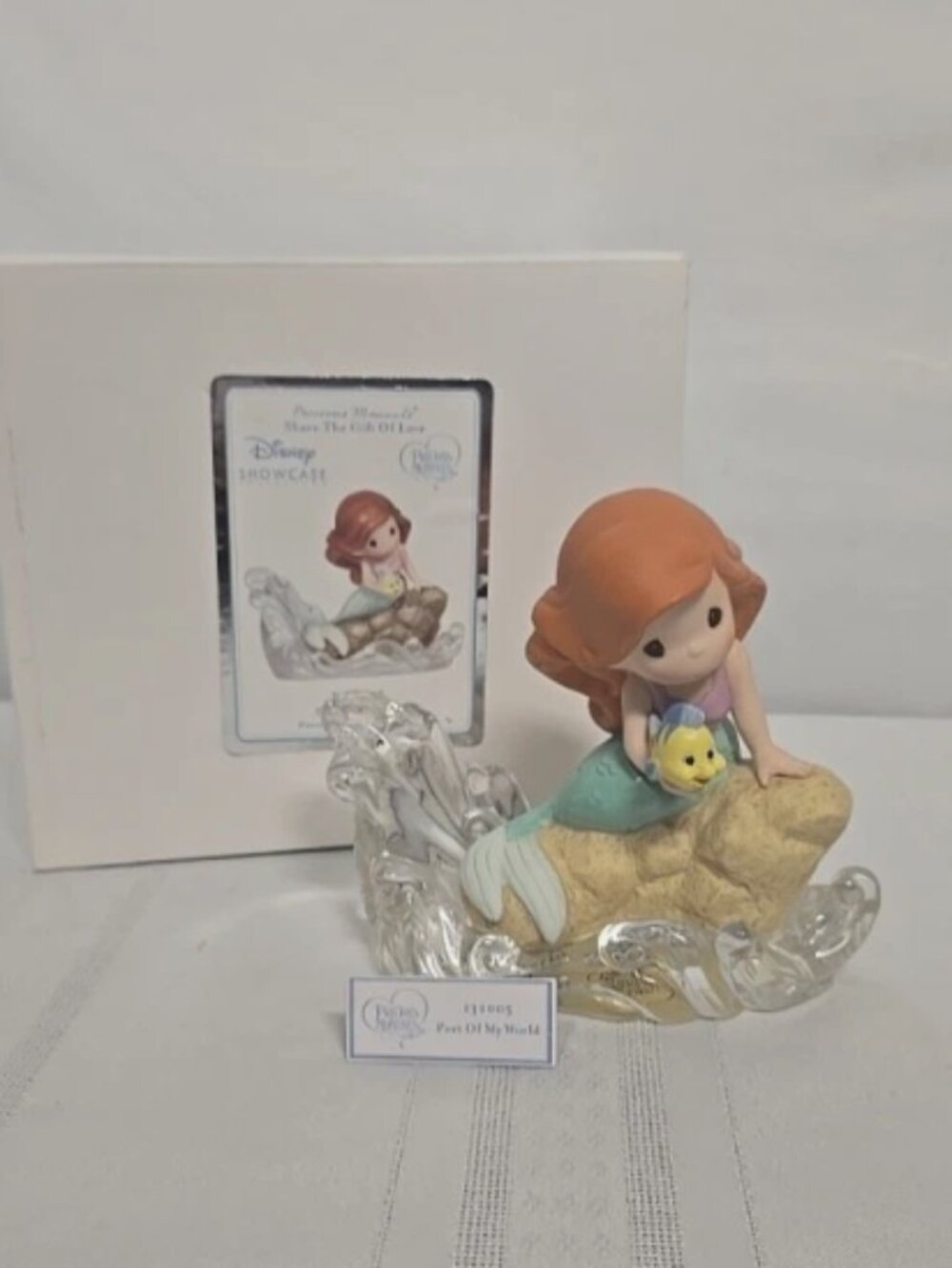 Precious Moments Disney Little Mermaid Part Of My World Ariel Figurine 2013